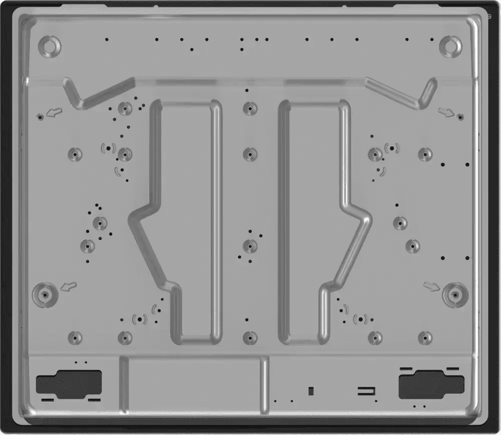 Газовая варочная панель Gorenje G641EXB