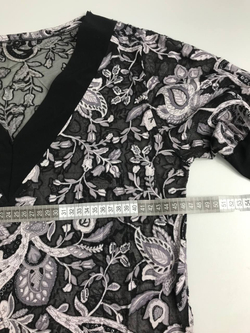 Джемпер красивый с принтом 48 размер