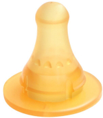 Соска молочная, 2 шт., от 3 мес, сред. поток, лат. арт.4655