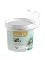 SOLEX Краска для детских комнат KIDS ROOM цв.Ванильный зефир (база А) 1,4кг (ИжСинтез)