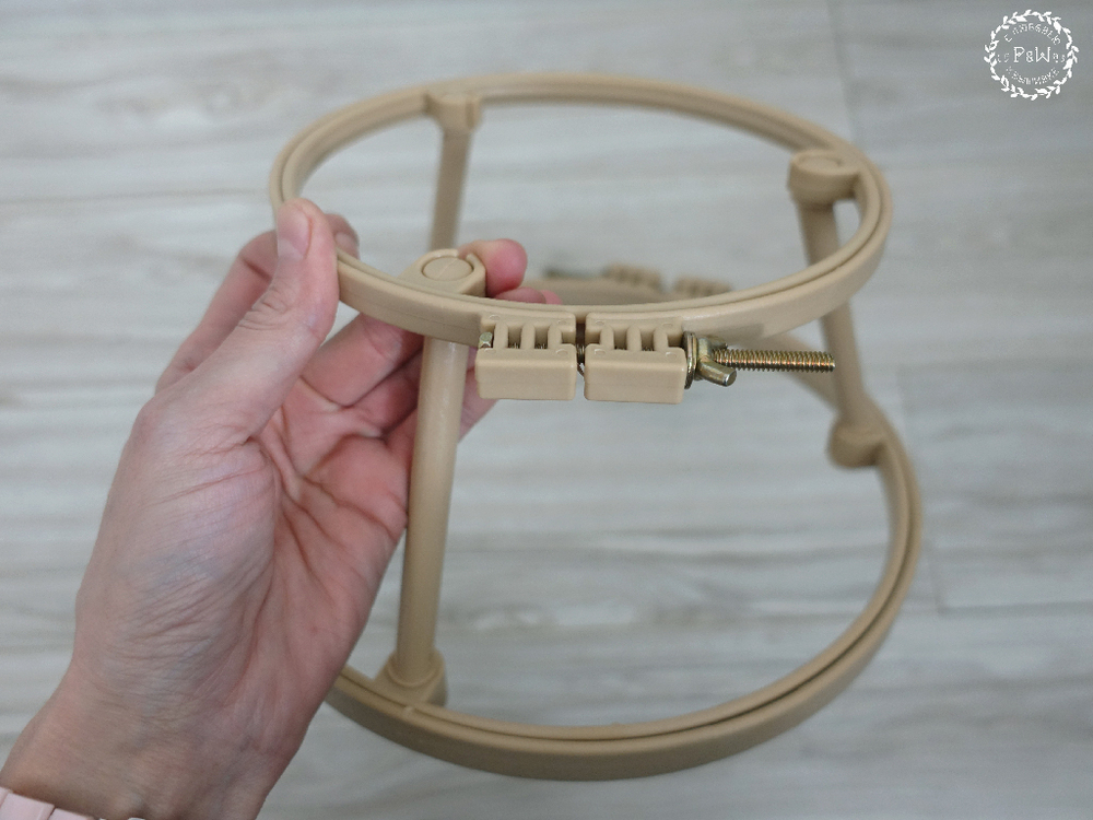 Профессиональные пяльцы Morgan Lap Stands двойные с подставкой - 25,4/35,5 см (10/14 дюймов)