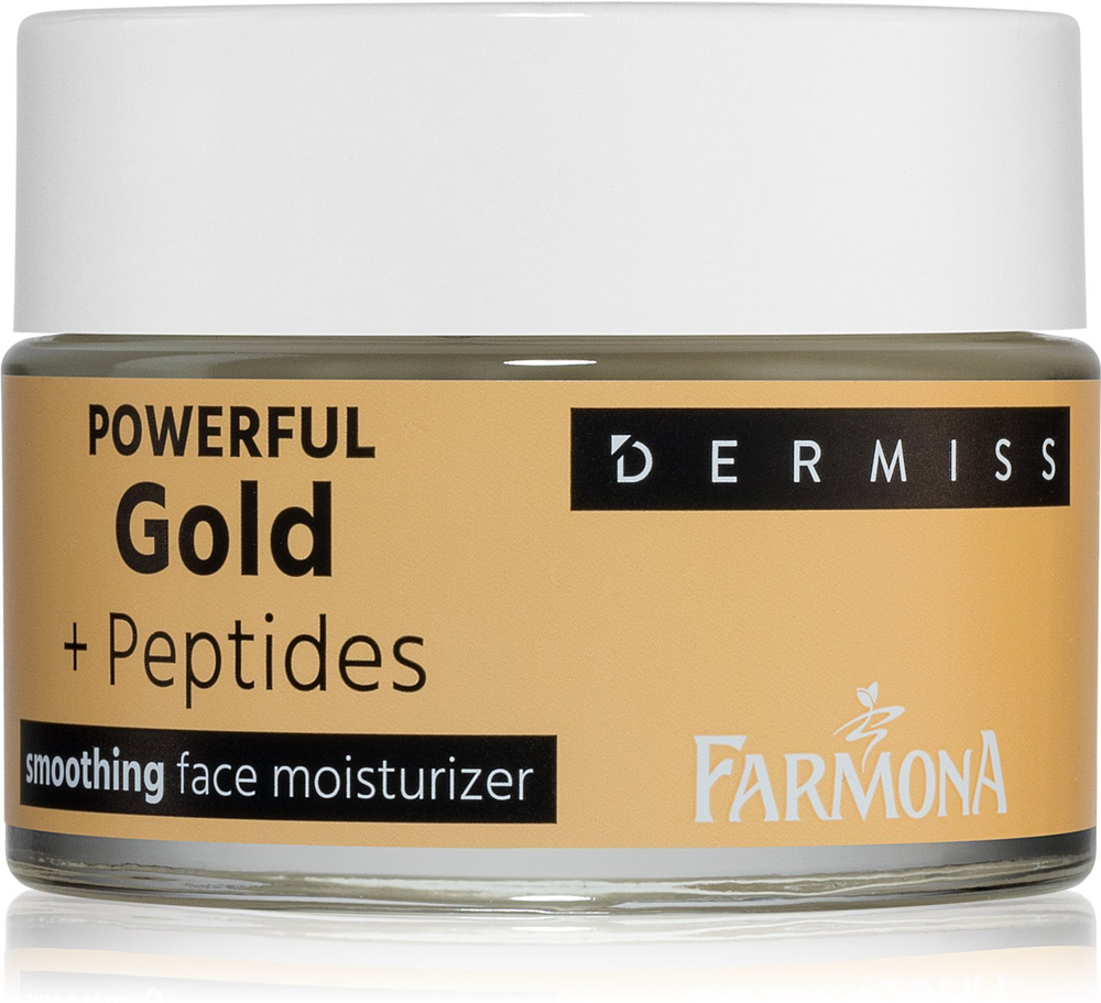 Farmona Dermiss Powerful Gold + Peptides - увлажняющий и разглаживающий крем /   50  ml  / GTIN 5900117979778