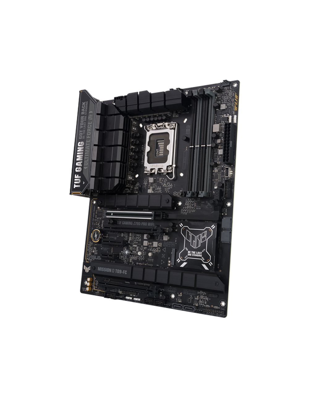 Материнская плата ASUS TUF GAMING Z790-PRO WIFI, LGA1700, Z790, 4*DDR5, 4*SATA, 4*M.2, 6*USB 3.2, Type-C, 3*PCIx16, 1*PCIx4, 1*PCIx1, DP+HDMI, ATX; 90MB1FJ0-M0EAY0