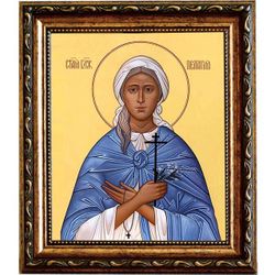 Пелагия Дивеевская (Серебренникова) Блаженная. Икона на холсте.