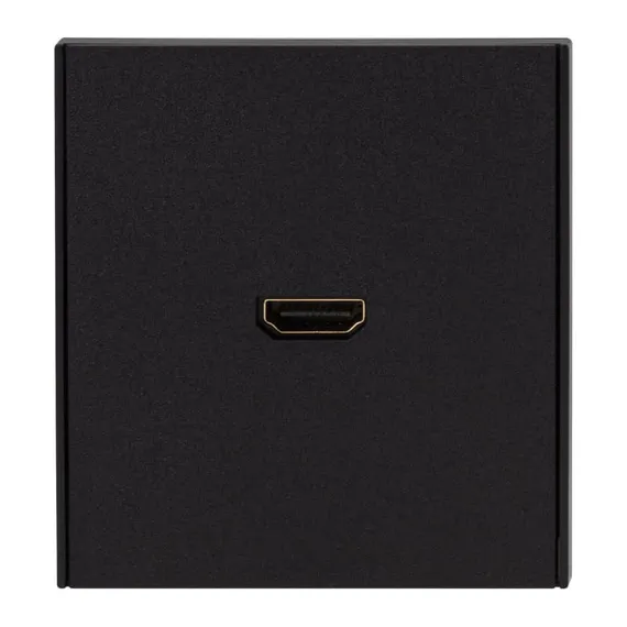 Розетка STRONG HDMI с/у антрацит KRANZ