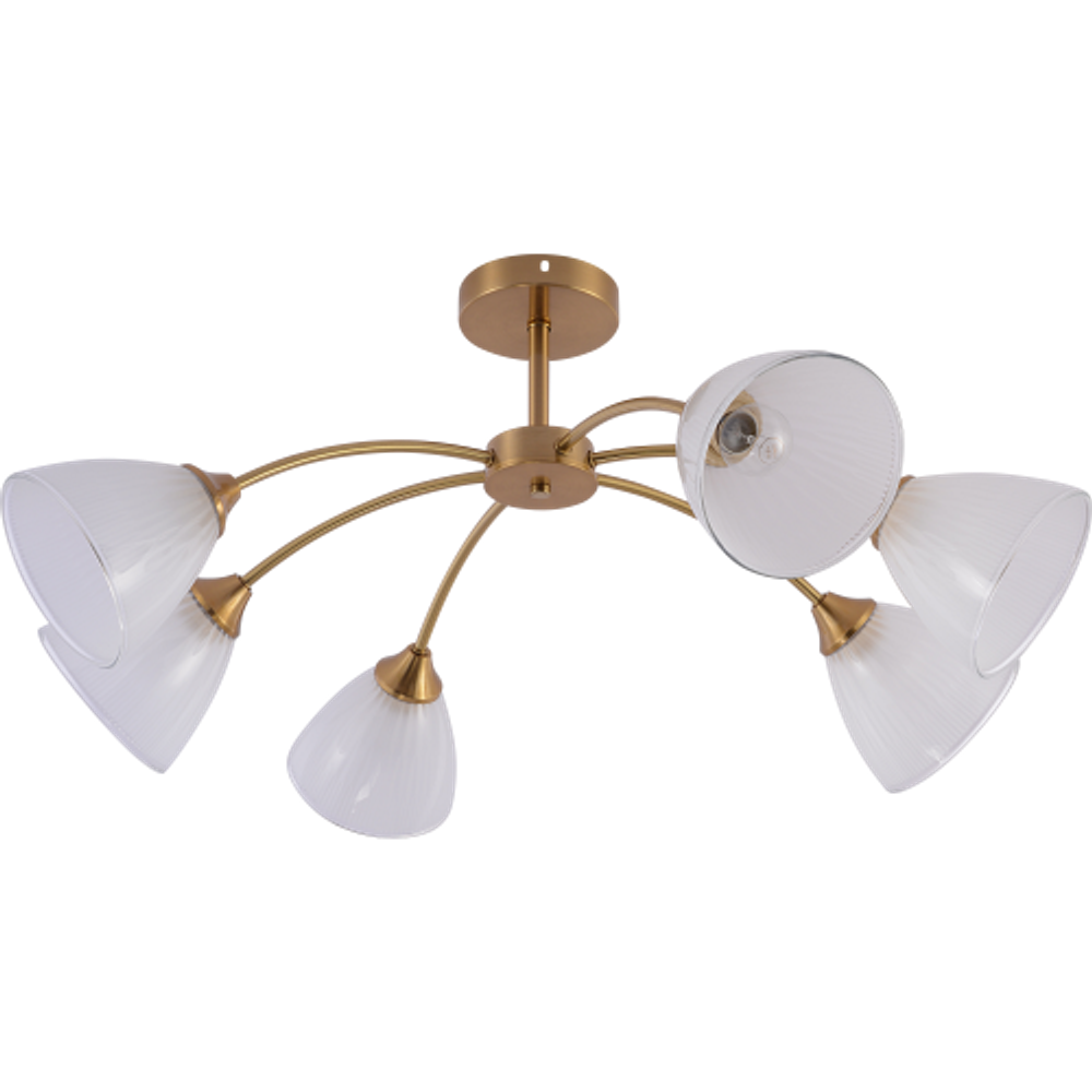 Люстра Rivoli Debra 9189-306 6хЕ27 60 Вт модерн | Rivoli