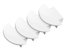 Ambrella Заглушка для встраиваемого алюминиевого профиля GP1001 (комплект 4шт) Alum Profile GP8100