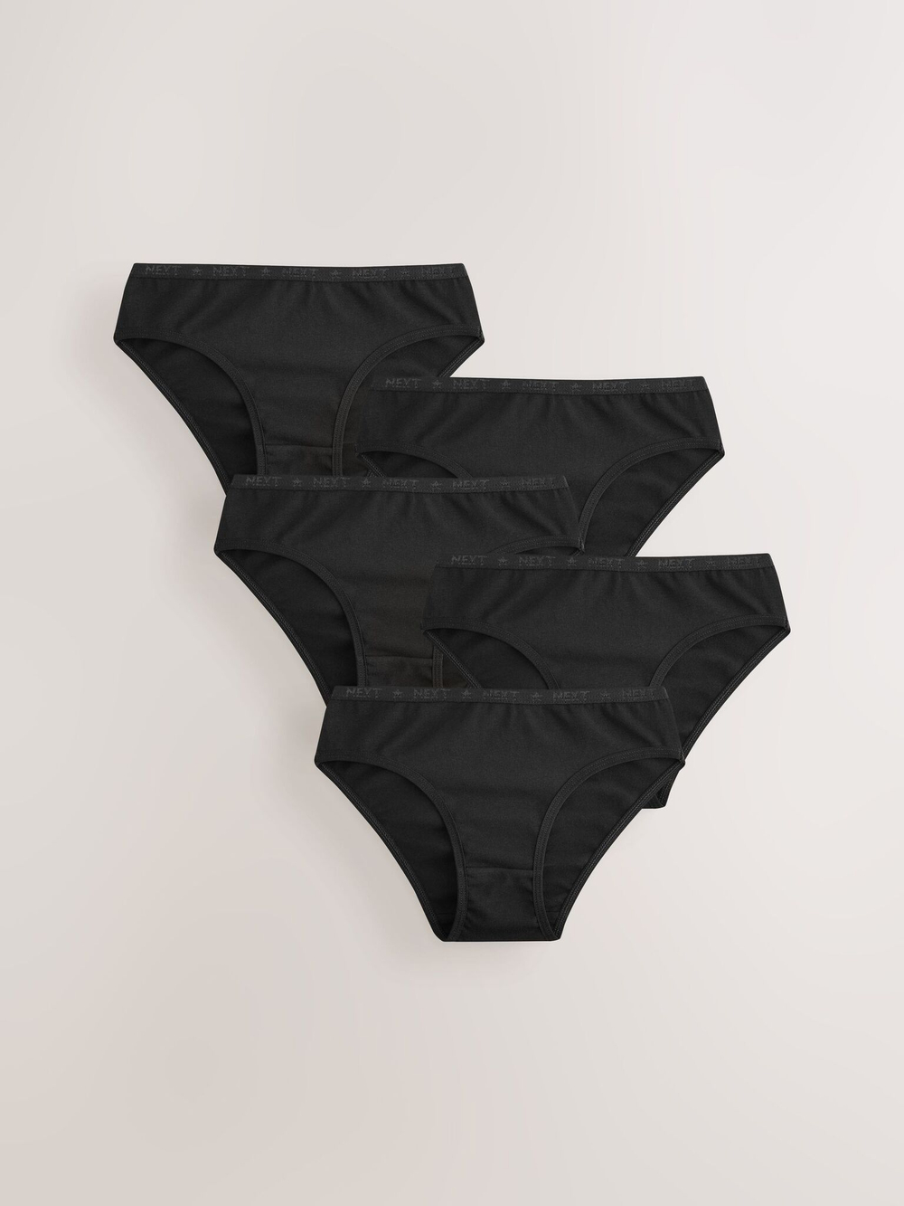 Трусы для девочки Next AB5-755, 5 шт., Черный