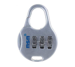 Навесной замок МСМ FH1 silver  арт.12756