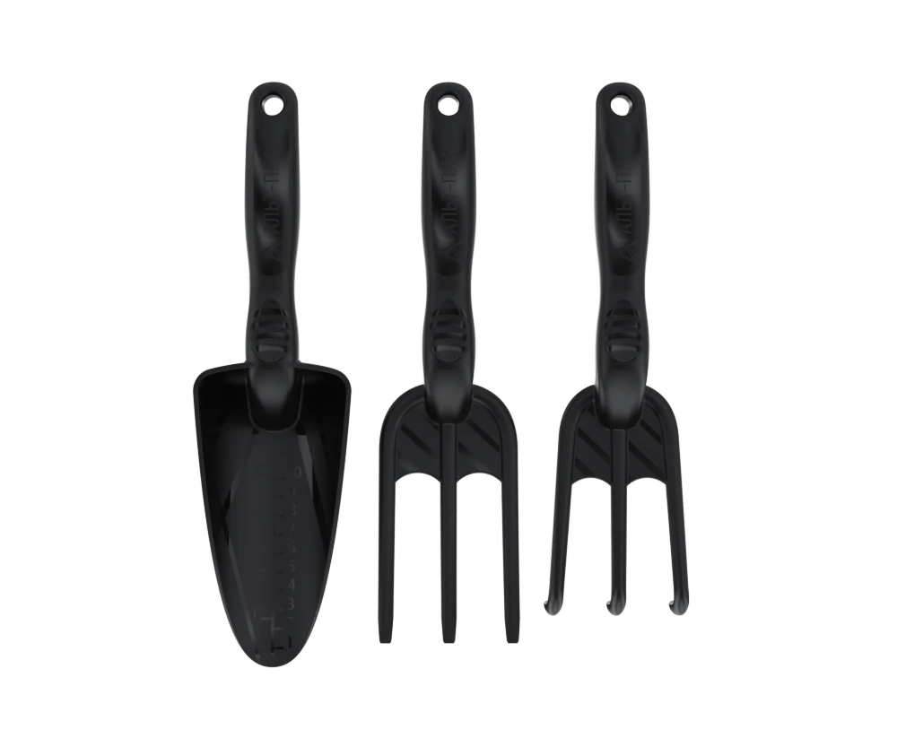 Набор садовых инструментов «Агроном Премиум»№3 (Совок широкий, рыхлитель, вилка)