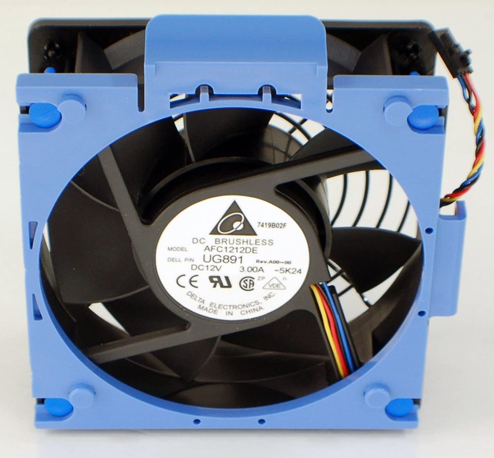 Система охлаждения Dell PowerEdge 800 830 Rear Fan Assembly D6168