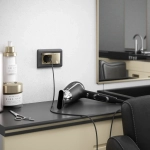 Рамка для двойной розетки Stream (графит) W0082104