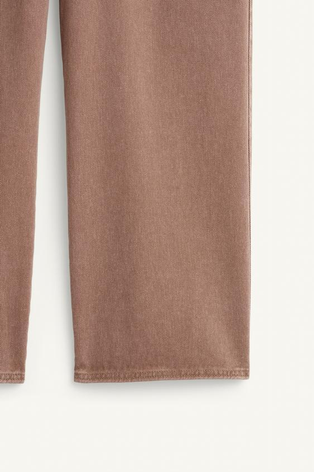 ZARA ШИРОКИЕ ДЖИНСЫ СВОБОДНОГО КРОЯ, РОЗОВЫЙ/БЕЛЫЙ