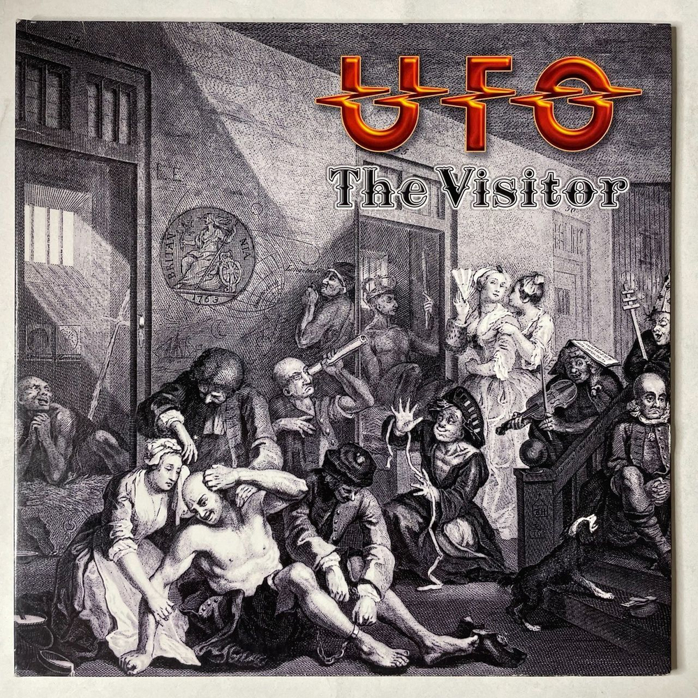 Винтажная виниловая пластинка LP UFO The Visitor (Germany 2009)