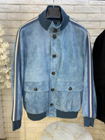 Замшевый бомер Kiton, арт. 463526325