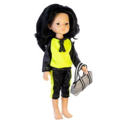 1_Спортивный костюм с сумкой для кукол Paola Reina 32 см (893)