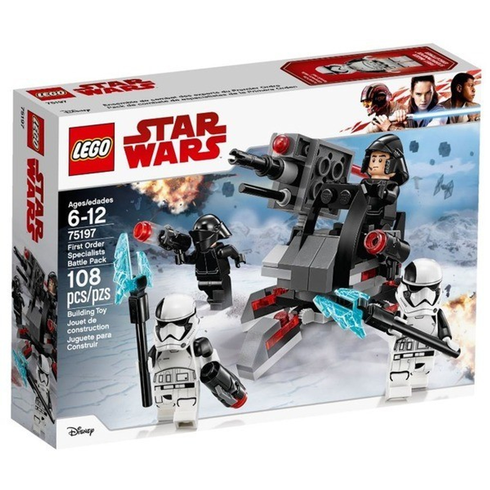 LEGO Star Wars: Боевой набор специалистов Первого Ордена 75197 — First Order Specialists Battle Pack — Лего Стар ворз Звёздные войны