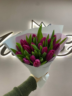 Букет 15 тюльпанов Б-429