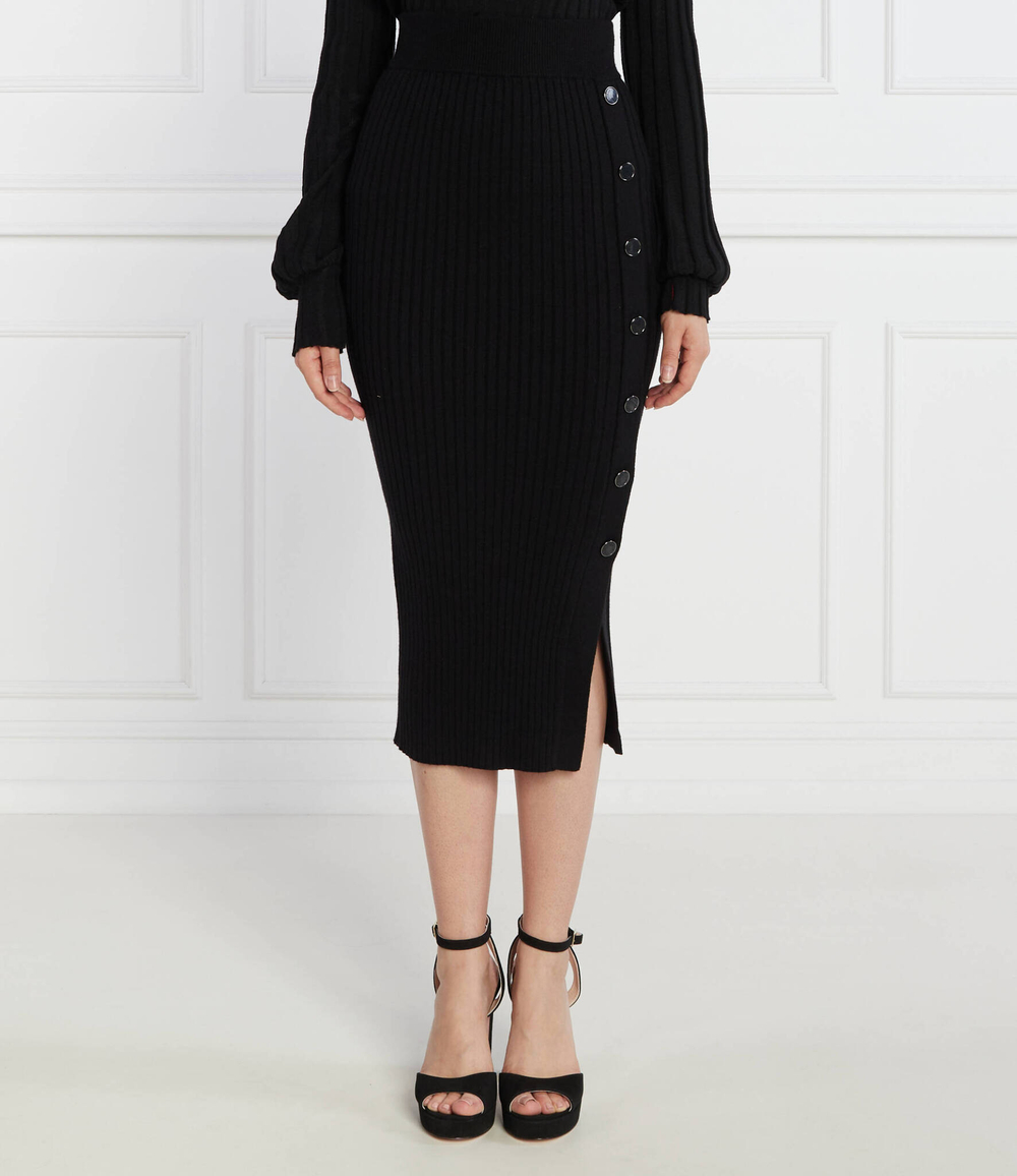 Юбка GUESS - черный(W3BD68 Z2V42)