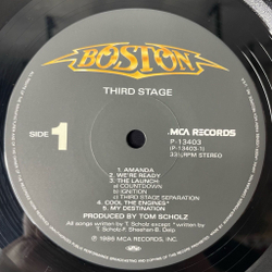 Винтажная виниловая пластинка LP Boston Third Stage (Japan 1986) (Obi) My Destination