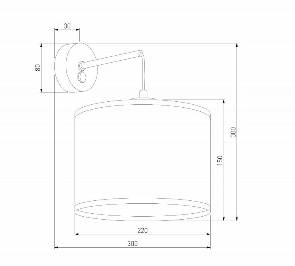 Бра TK Lighting Juta 6858 Juta