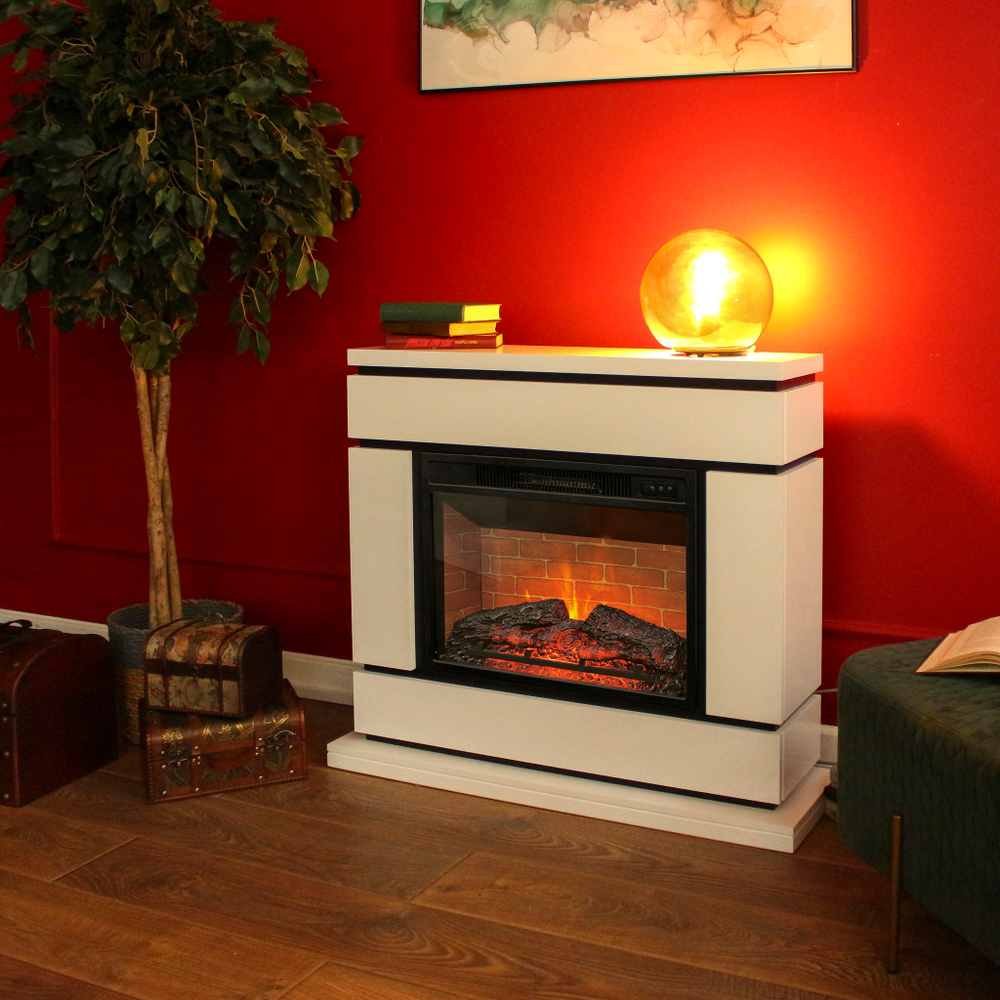 Каминокомплект Real Flame Vega 24 WT с очагом Irvine 24