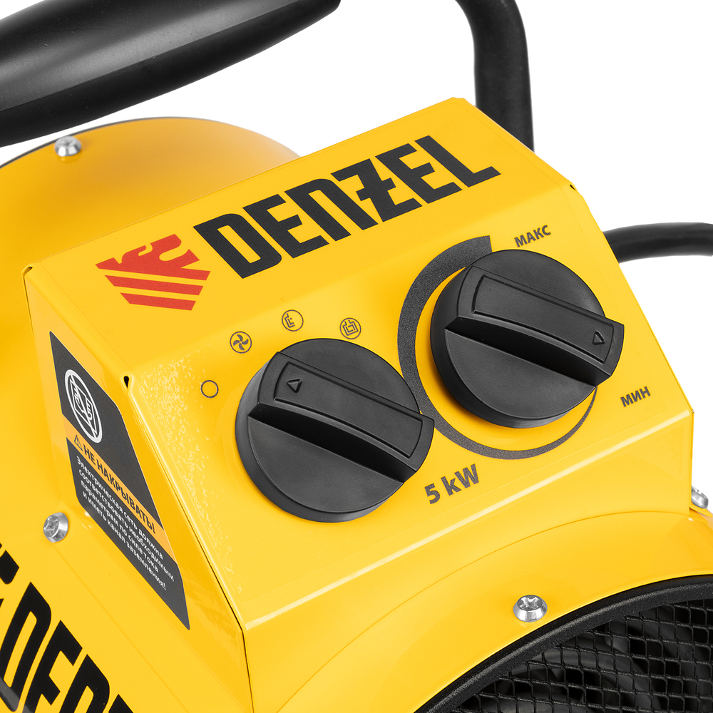 DENZEL Тепловая пушка SFH-5000 230В 260м3/ч вентилятор 3 режима 3000/4500Вт