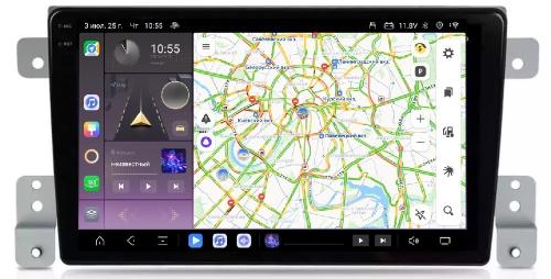 Магнитола для Suzuki Grand Vitara 2005-2016 - Kuberg OL-9624 QLed+2K, Android 13, Быстрейшая, CarPlay, 4G SIM-слот