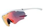 Спортивные очки с диоптриями 720armour RiderB7 / Matte White / Smoke Full Red Ti Lens