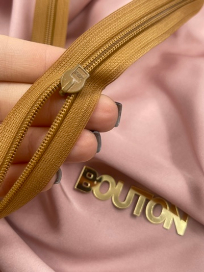 Молния Riri, потайная неразъемная, Т3, цвет охра 2221