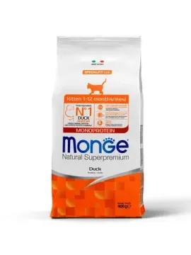 Monge Cat Monoprotein корм для котят с уткой (0,4)
