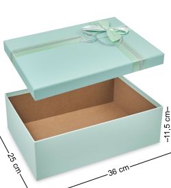 WF-183-A Набор коробок из 3 шт, бирюзовый