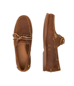 Кожаные мокасины merton boat-boat POLO RALPH LAUREN - коричневый(803932219)