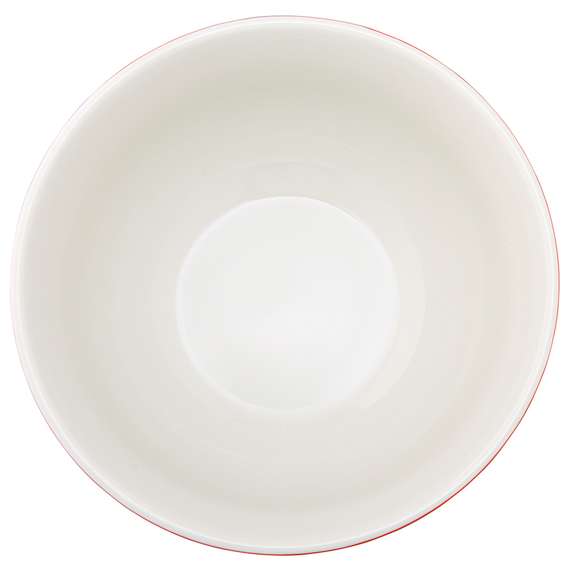 Миска soft ripples, 3,9 л, красная