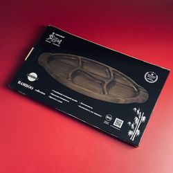 Lenardi 235-094 Доска сервировочная 39*22,5 TROPICAL в под.уп.(х18)Бамбук