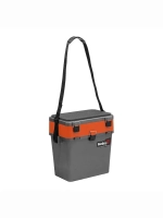 Ящик рыболовный зимний для хранения снастей серый/оранжевый