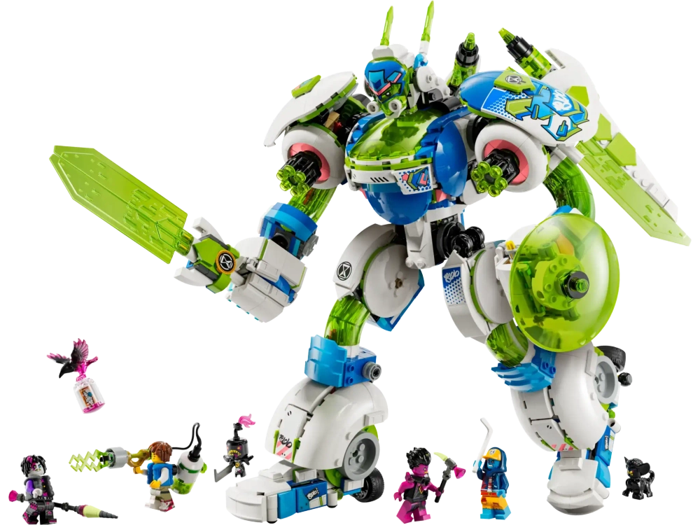 Конструктор LEGO DREAMZzz 71485 Матео и Зет-Блоб, боевой робот-рыцарь