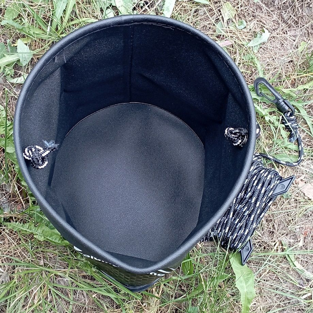 Ведро для воды и прикормки (складное) Kaida 5 л