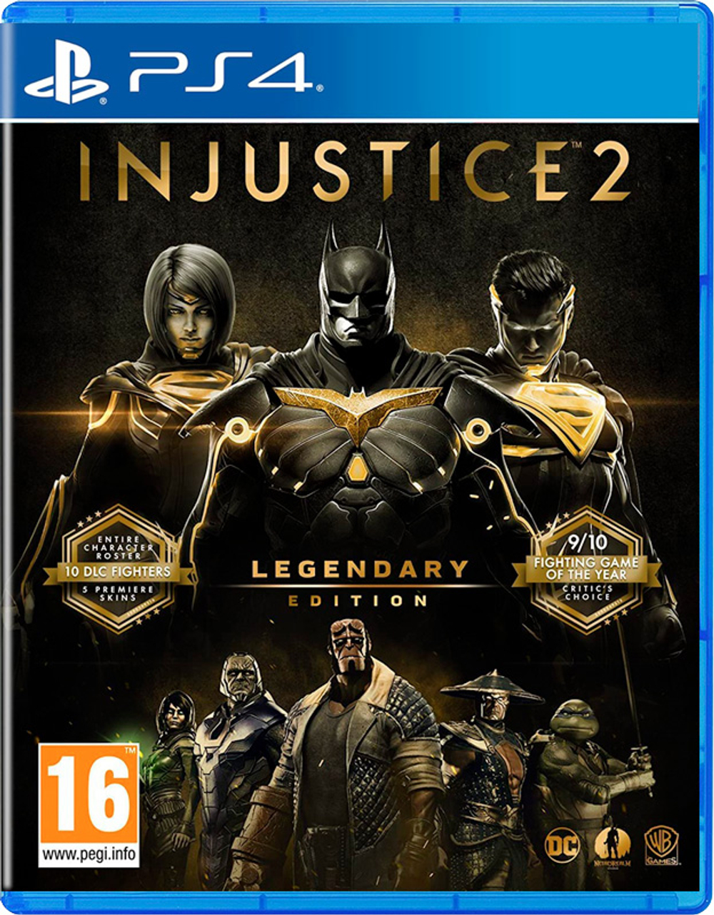 Injustice 2 - Legendary Edition [PS4, русские субтитры]