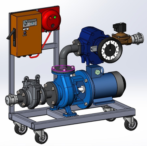 High-speed fuel acceptance and delivery unit with EFL 4.02 (380 V)