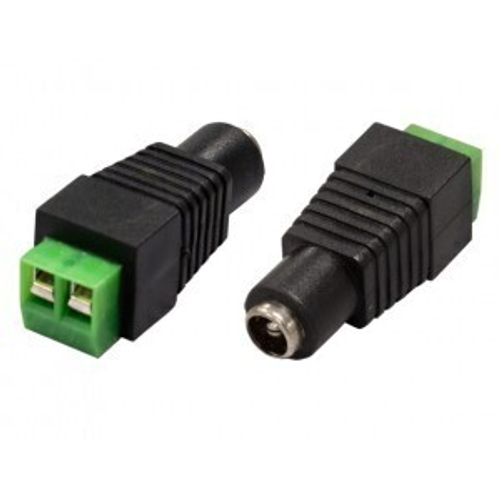 DC-06F Разъем питания (мама) 2.1мм., колодка под винт