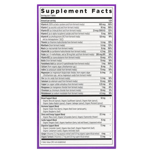 New Chapter, One Daily, мультивитамины Every Woman's ™ 40+, 48 вегетарианских таблеток