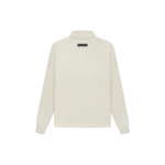 Толстовка Fear of God Essentials SS22 Relaxed Mockneck Wheat Logo, FOG-SS22-130