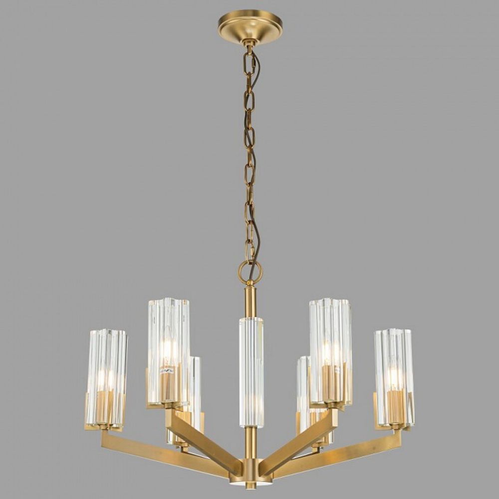 Подвесная люстра Belfast Malone 6035-6 BR CL