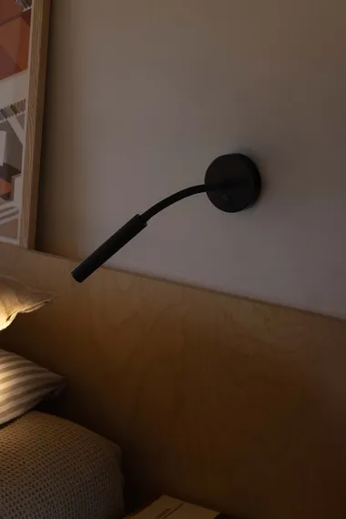 Бра с ридером Kale черное