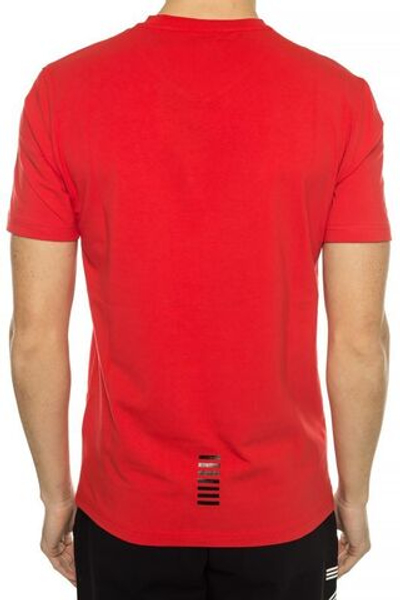 Мужская теннисная футболка EA7 Man Jersey T-Shirt - racing red