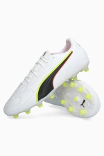 Бутсы Puma King 20 Match FG/AG - белый