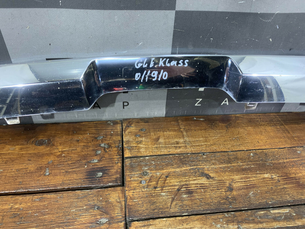 Накладка заднего бампера Mercedes ML GLE (W166) 15-18 Б/У Оригинал A1668857622