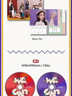 Альбом Weeekly - We Can 2nd Mini Album RANDOM Version
