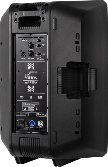 Solton aart P-15 A - Активная акустическая система; 15&quot; НЧ aaCRAAFT / 1,4&quot; VC ВЧ; 
700 Вт; 2-х кан.